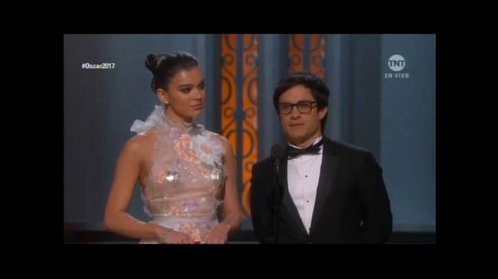 Gael García Bernal , presentador en los Oscar 2017 - Fuente TNT