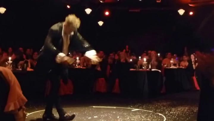 El espectáculo StoryGraff en el Tattersall en Buenos Aires