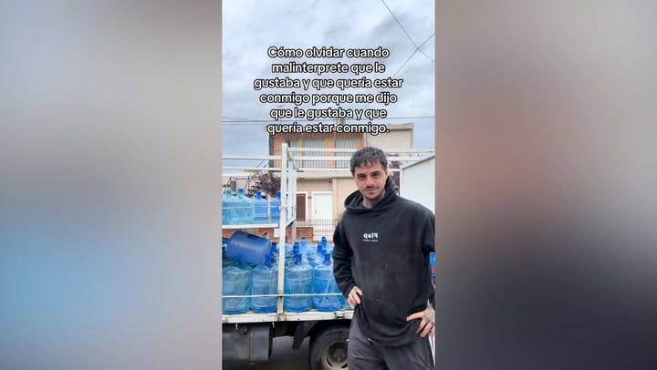 El divertido ida y vuelta de Sofi Martínez con un sodero cordobés que sigue dando que hablar