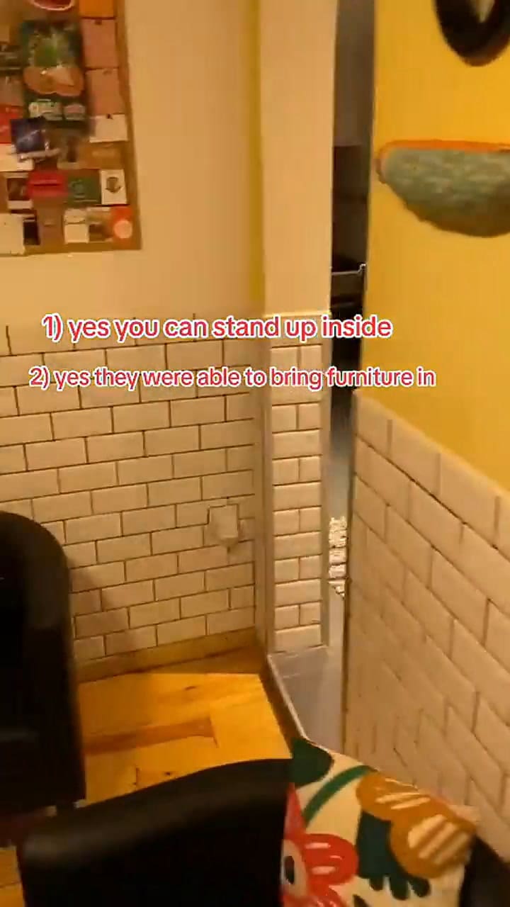 La autora de la publicación compartió el lugar desde su interior