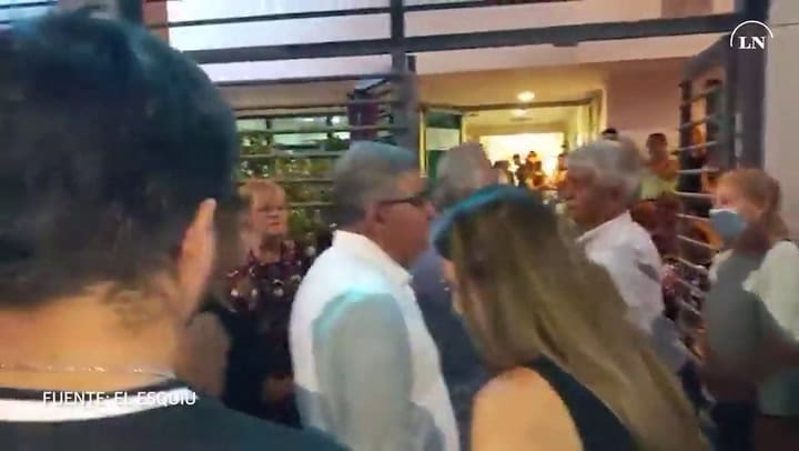 Jalil y Barrionuevo llegan al velorio del ministro Rojas