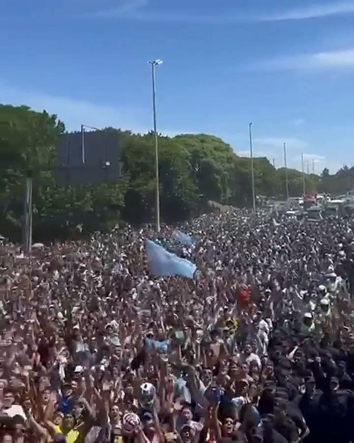 Lionel Messi compartió fragmentos de los festejos junto a la selección