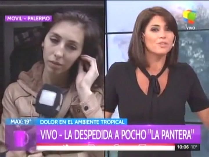 La hija de Pocho La Pantera habló desde el velatorio