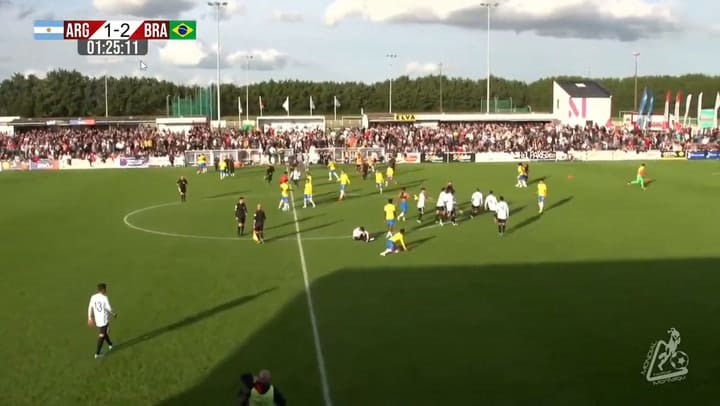 Trompadas entre Argentina y Brasil en la final Sub 17