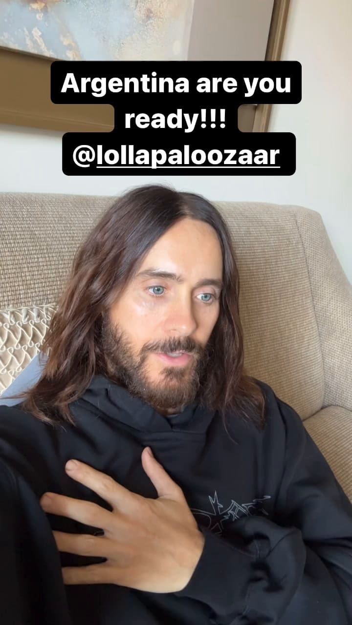 La invitación de Jared Leto