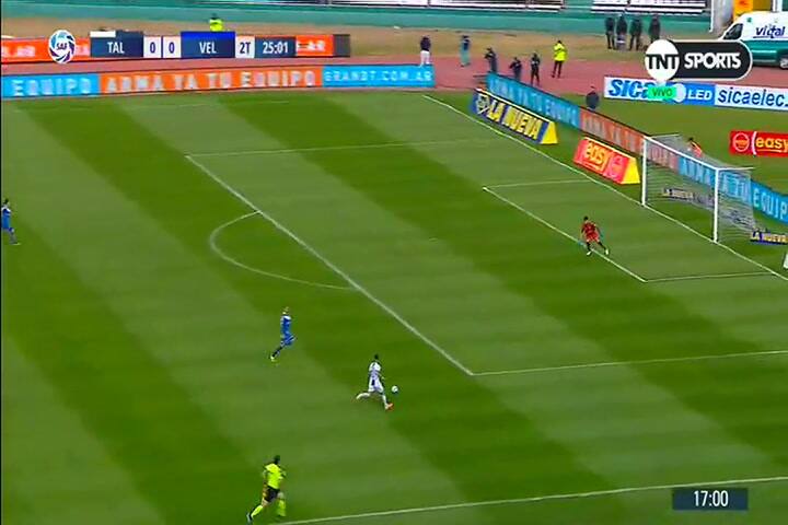 El 1-0 de Talleres sobre Vélez
