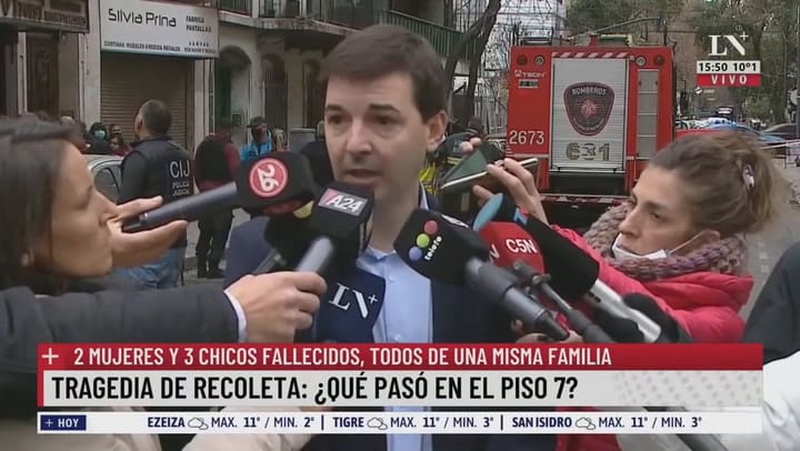 Tragedia en Recoleta: habló el fiscal de la causa