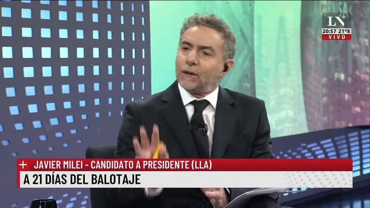 Javier Milei La Mejor Política Social Es Terminar Con La Inflación