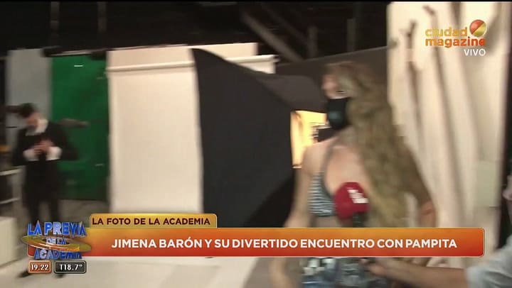 “El divertido cruce de Jimena Barón con Pampita, antes del debut de La Academia”