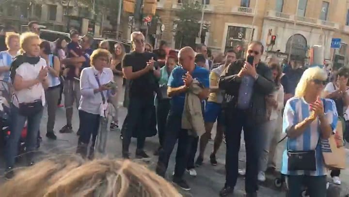 El 'Si se puede' de Mauricio Macri llega a Barcelona, España