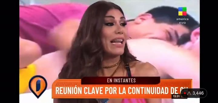 Flor de la V apuntó contra 'programas satélites' de Telefe