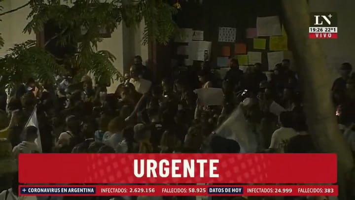 Cierre de escuelas. El testimonio de padres y niños en la Quinta de Olivos