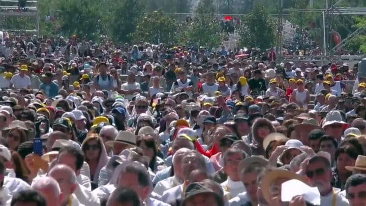 Francisco en Chile: organizaciones sociales se manifestaron en contra en las calles de Santiago
