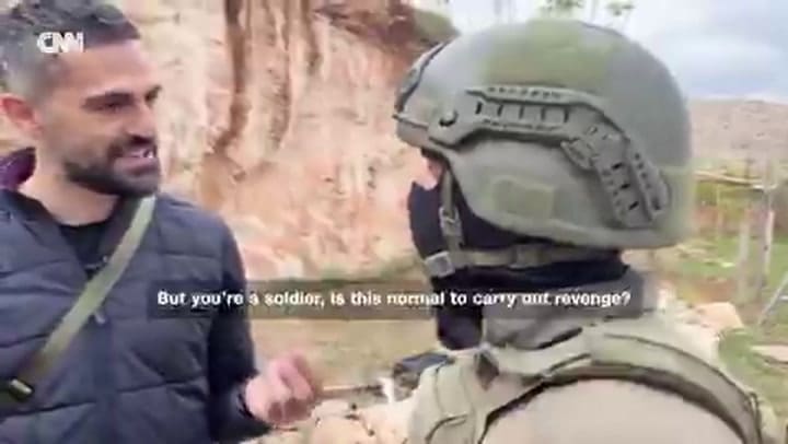 Incidente con CNN en Cisjordania