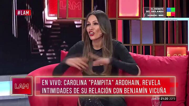 Pampita habló sobre la actriz con la que nunca trabajaría