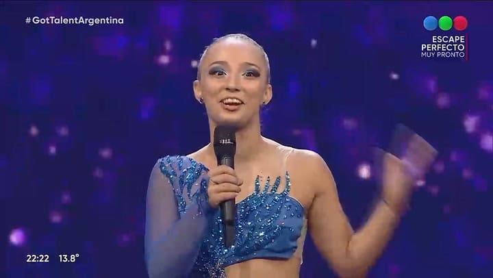 La presentacion Paula Sabatino en Got Talent Argentina