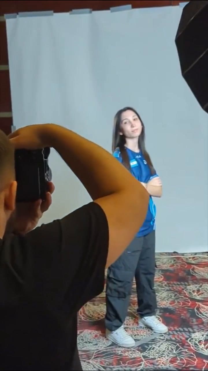 Lucía Dubra en la selección argentina