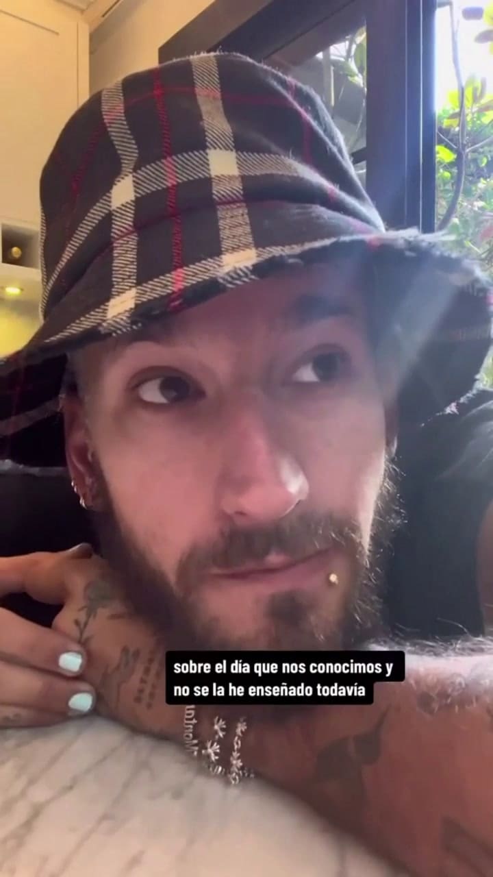 Ricky Montaner le mostró a Stefi Roitman su nueva canción y ella se emocionó