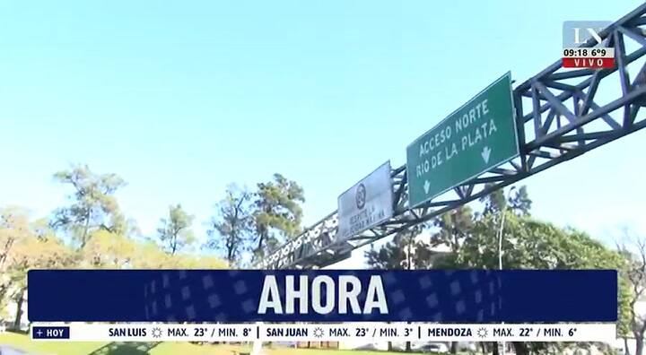 Villa Devoto: dos personas quisieron cruzar la Avenida General Paz a pie, pero a una de ellas la embistió una moto y murió