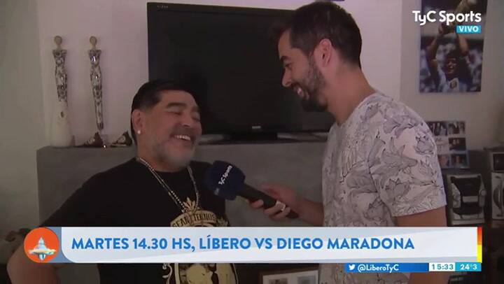 Cuando tocó fondo, la influencia de Dalma y mucho más - Gentileza: TyC Sports