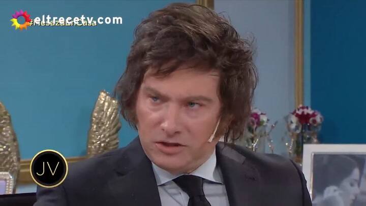 La picante pregunta de Juana Viale que tomó por sorpresa a Javier Milei - Fuente: eltrece