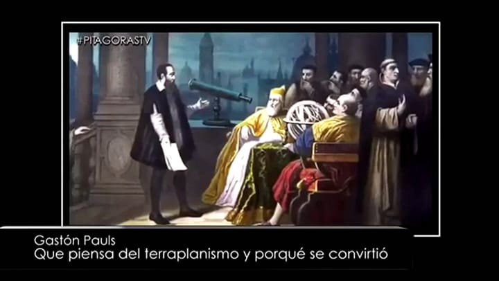 Gastón Pauls explica porqué cree en el terraplanismo