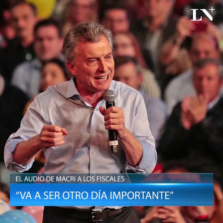 El audio de Mauricio a los fiscales