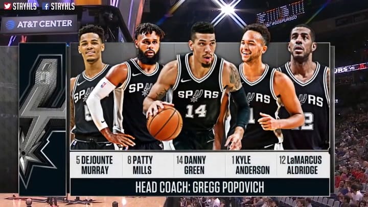 Houston Rockets vs San Antonio Spurs - 2017-18 NBA Season