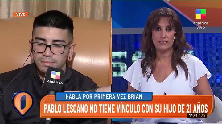 El hijo de Pablo Lescano habló sobre su padre