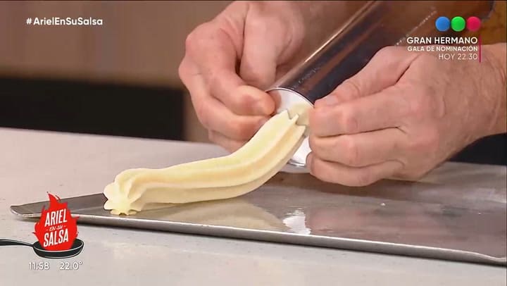 Asi preparo los churros Ariel