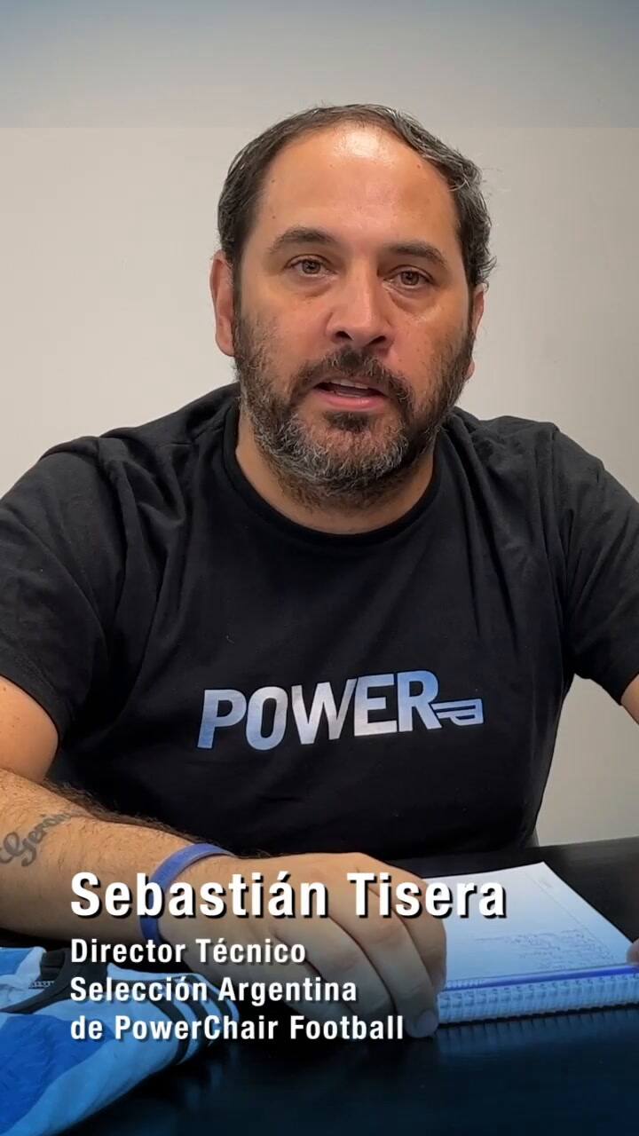 Scaloni, apoyó a la Selección de Powerchair para el Mundial de Australia 2023