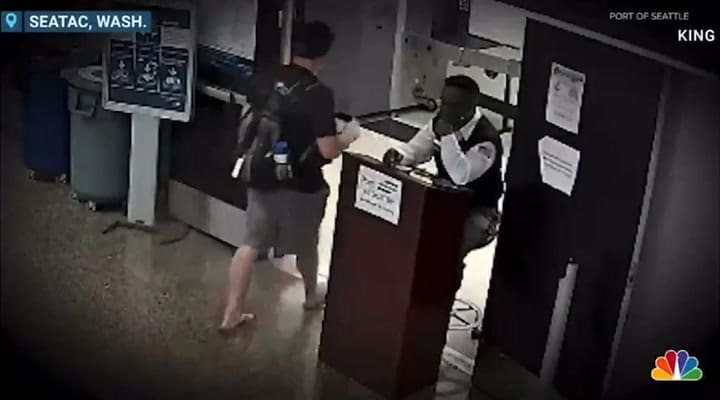 Revelan imágenes del empleado aeroportuario que estrelló un avión cerca de Seattle
