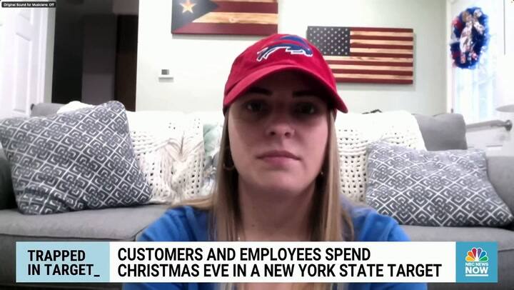 En medio de la tormenta invernal, una mujer de Buffalo terminó refugiada en un extraño lugar