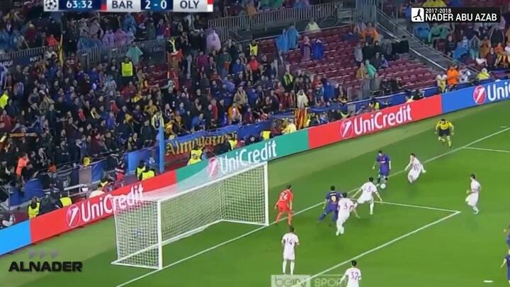 Jugada de Messi, gol de Digne