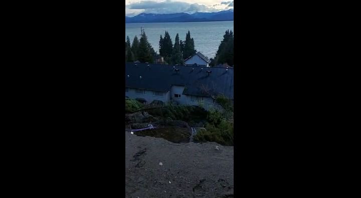 Un alud de barro provocó una tragedia en un hotel de Bariloche