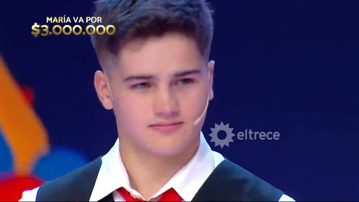 Fue a Los 8 escalones del millón por la salud de su hijo y conmovió a María Valenzuela