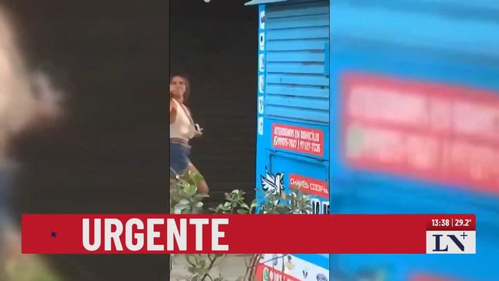 LN+: llevan a una comisaria a la joven argentina