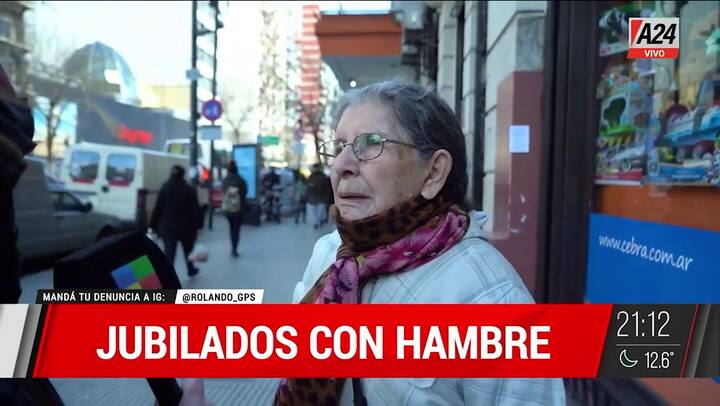 El desgarrador testimonio de la jubilada