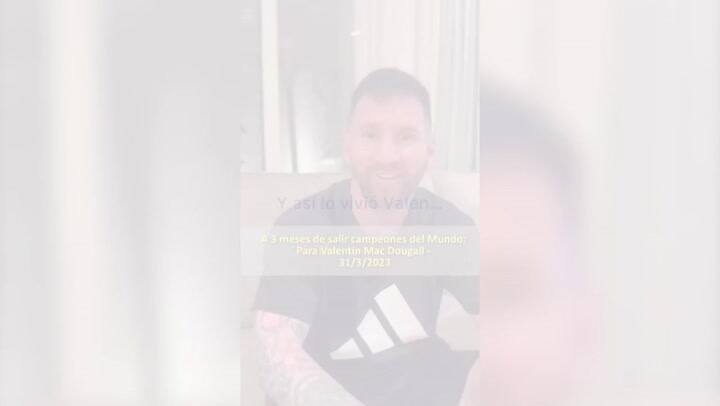 Sandra Borghi sorprendió a su hijo por su cumpleaños con un impensado regalo de parte de Messi