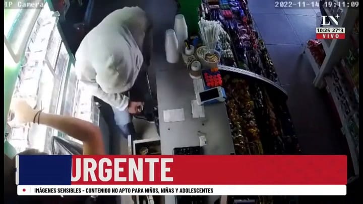 No vengo por vos, vengo por la plata': violento asalto en un quiosco de Santa Fe