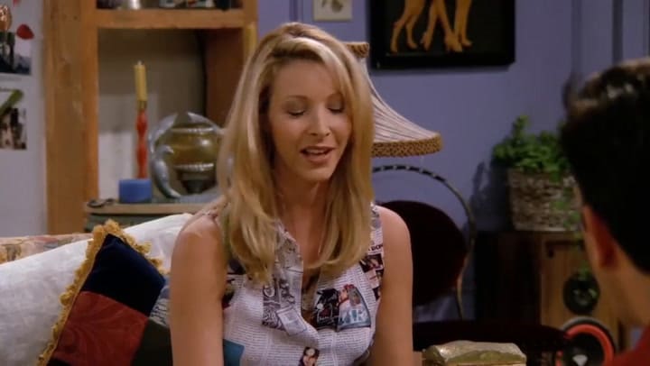 Phoebe y la evolución - Fuente: Youtube