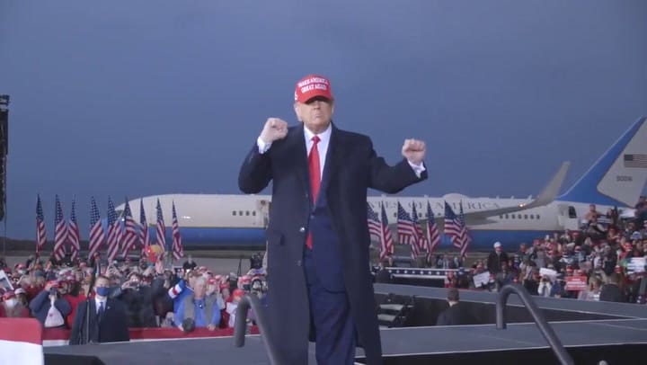 Baila Trump - Fuente: Twitter