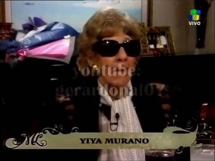 Yiya Murano en el programa de Mirtha Legrand