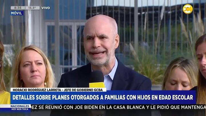 Larreta criticó la postura “contradictoria” del Gobierno frente a Estados Unidos