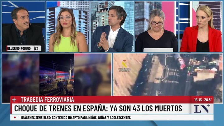 Guillermo Robino hablo de los descarrilamientos en Espana