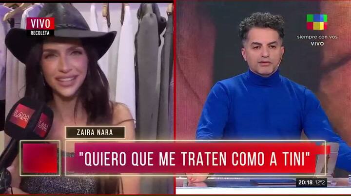 Zaira Nara en LAM