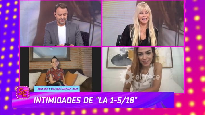 Agustina habló sobre Muna