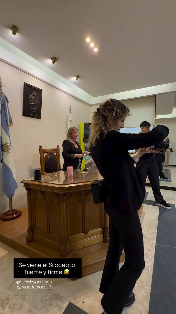 El casamiento del "Peque" Schwartzman