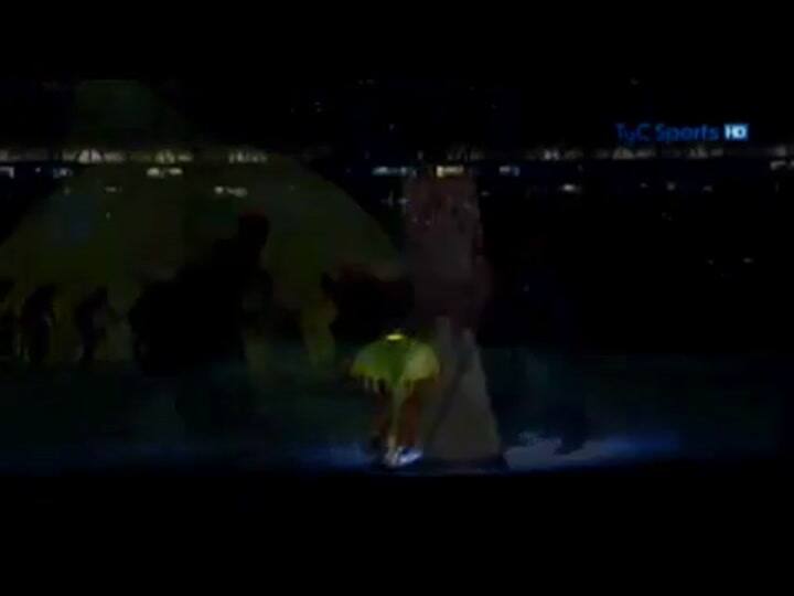 La ceremonia inaugural (TyC Sports)