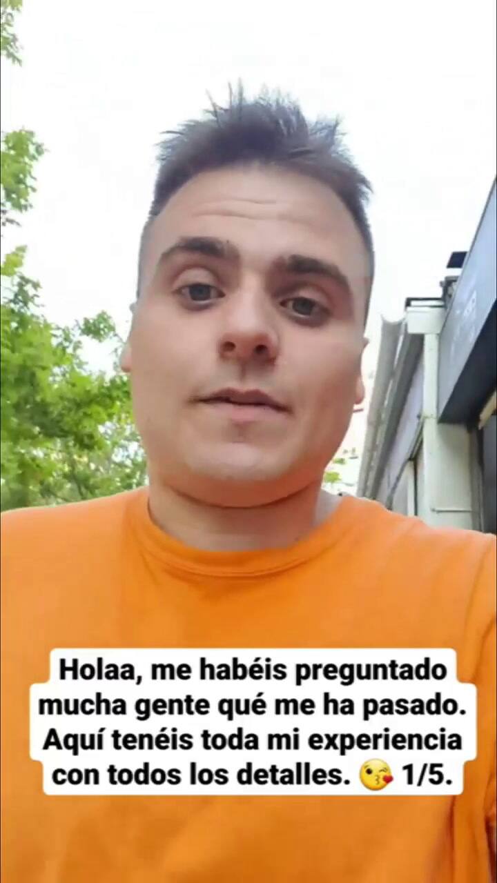 El relato del protagonista sobre el insólito hecho en el subte